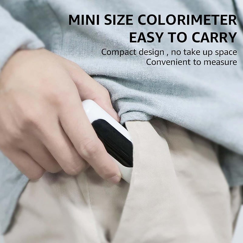 EberSpec Mini 4 Colorimeter Paint Color Matching Tool RGB HEX Color Reader Snap Match Pro Color Meter Digital Colors Values - Image 4